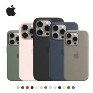Original Apple Magsafe Liquid Silicone Magnetic Case For iPhone 15 Pro Max Plus Case Wireless Charging Drop Protect Full Cover