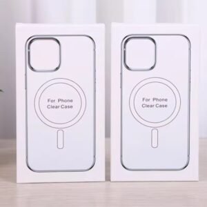 Hard Crystal Original Magnectic Case For iPhone 13 12 11 14 15 16Pro Max XSMAX XR SE 7 8Plus For Magsafe Wireless Charging Cover