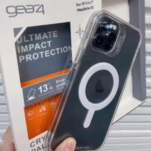 gear4 magsafe crystal palace case D30 drop Impact protection case for iPhone 14 pro max iPhone 12 pro max with strong magnetic