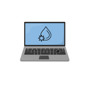 Liquid damaged Laptop Repair